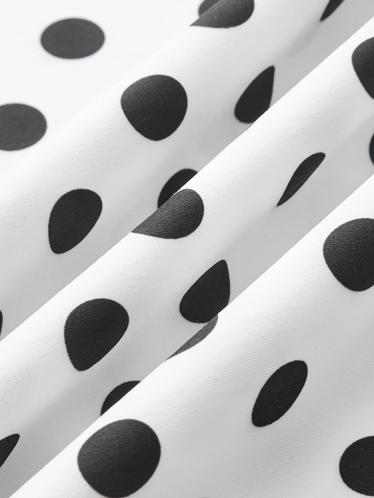 Polka Dot Sleeveless Midi Dress - Takermore