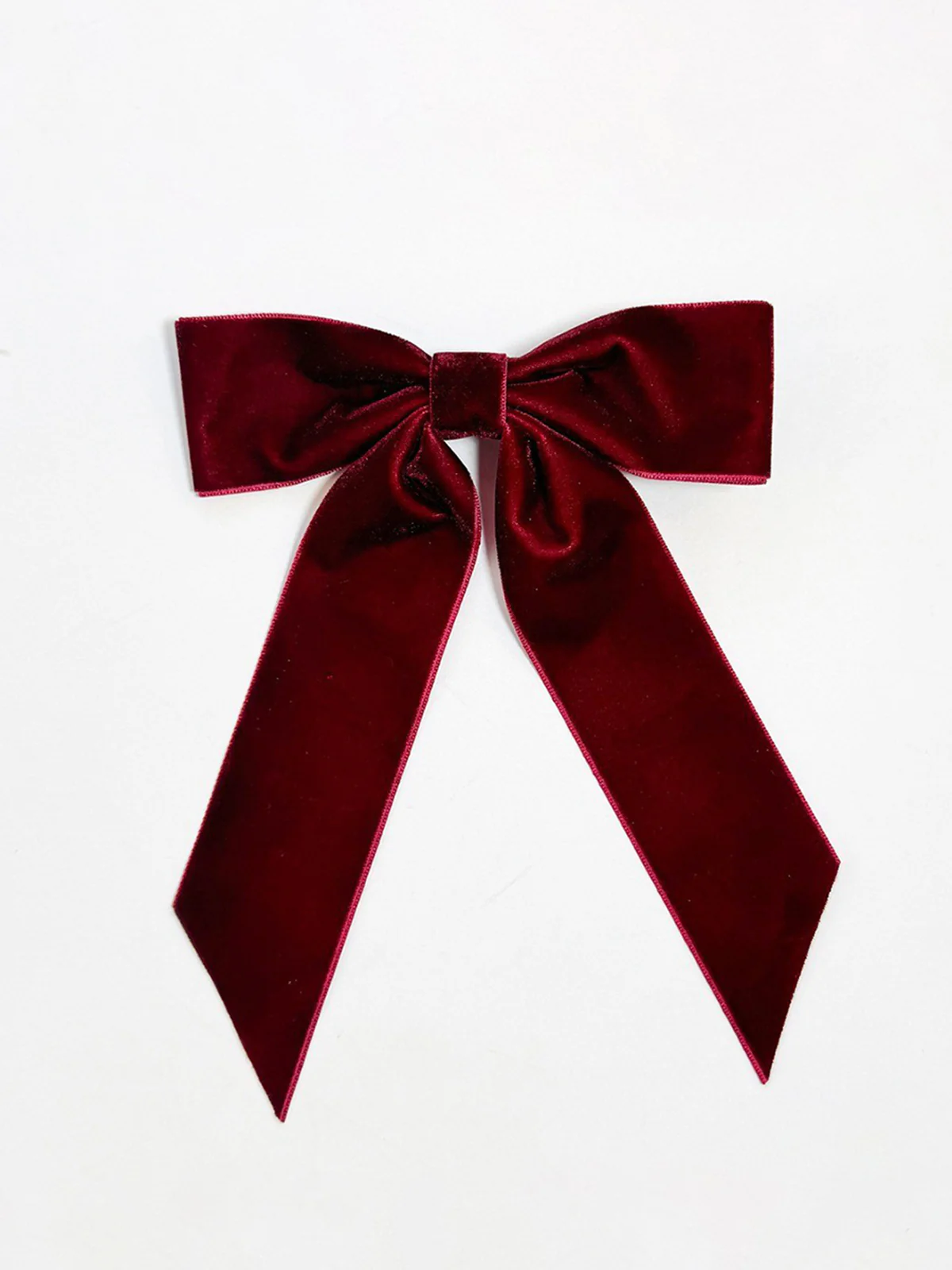 Velvet Bow Hair Clip - Takermore