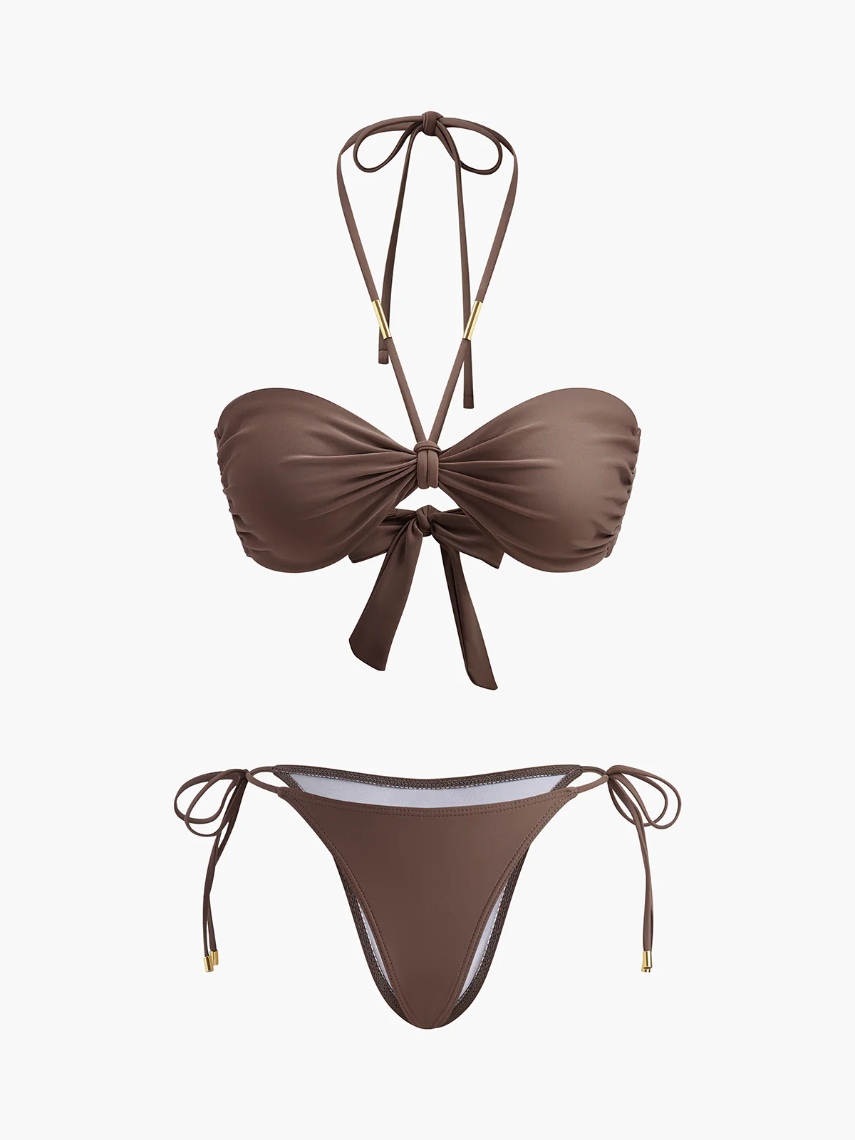Bow Knot Bikini Set - Takermore