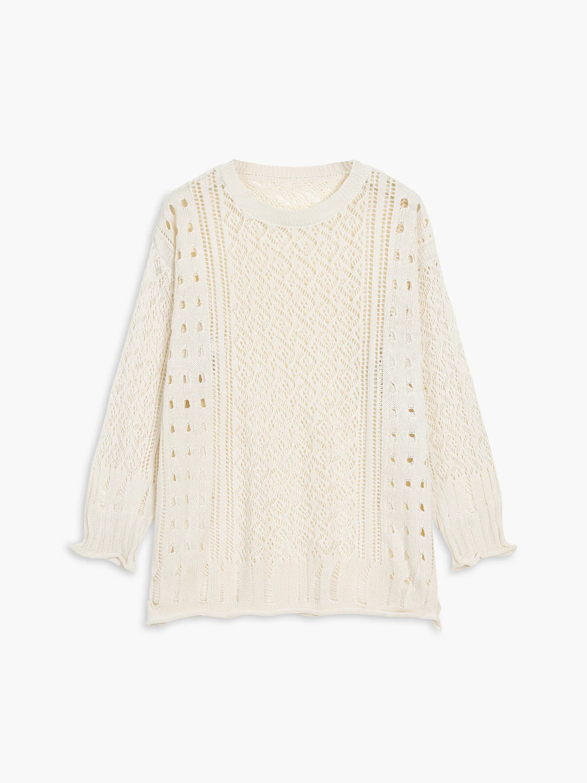 Leisure Eyelet Sweater - Takermore
