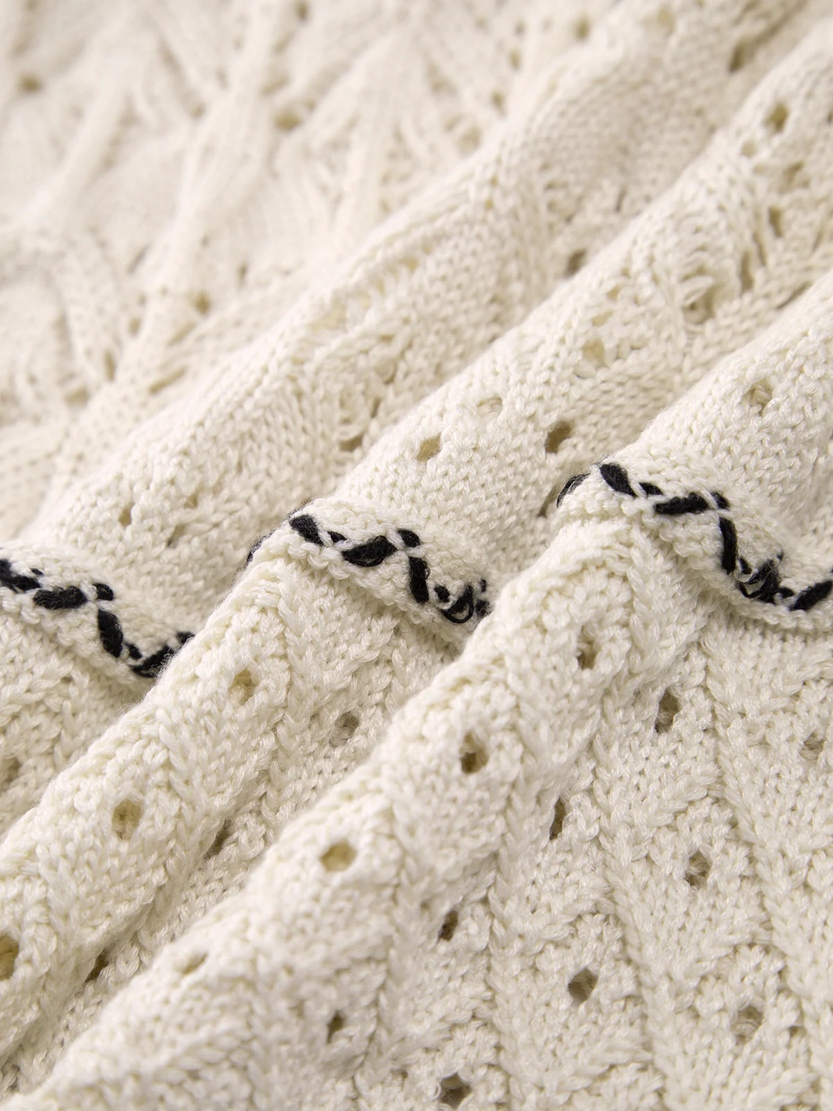 Paros Crochet Eyelet See Through Midi Dress - Takermore