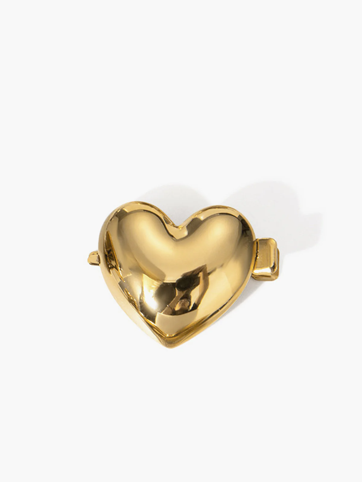 Golden Heart Hair Clip - Takermore