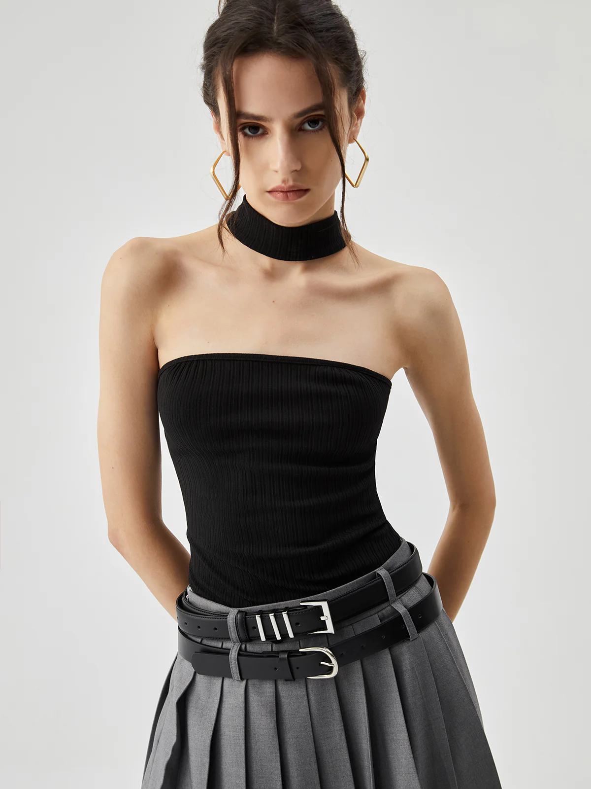 Slinky Solid Halter Top - Takermore