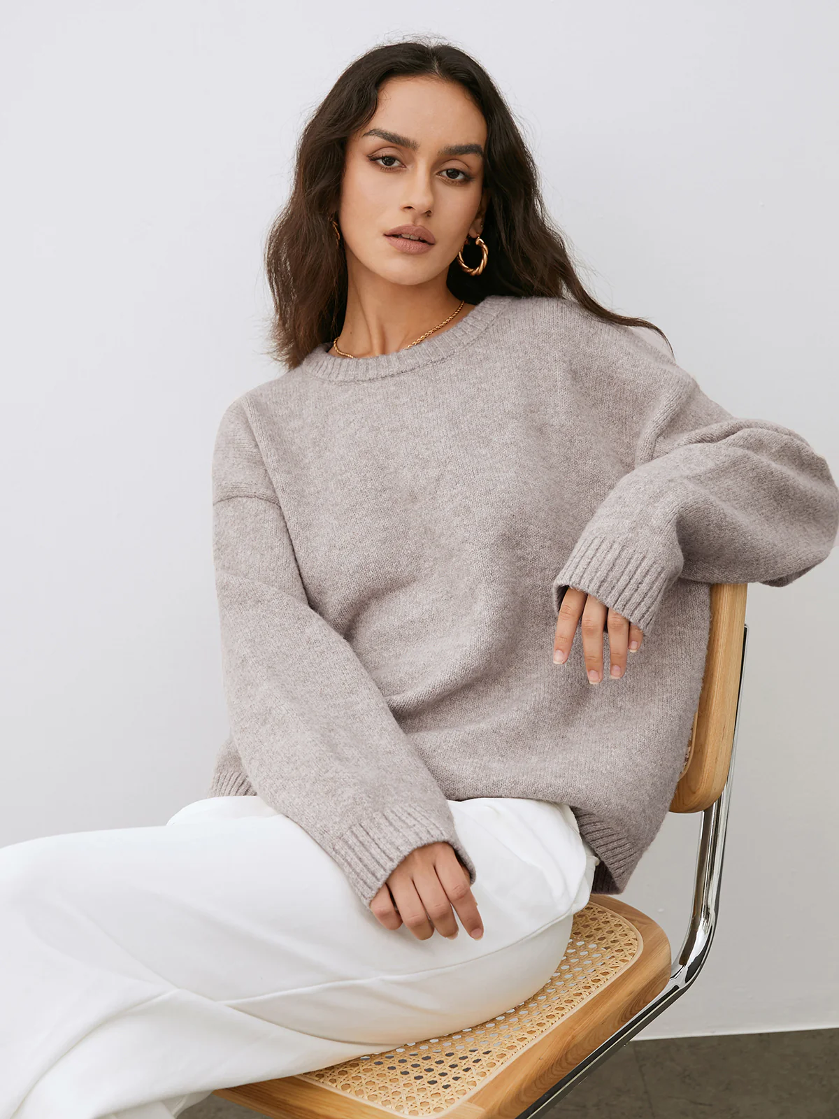 Lightweight Cloud Weather Pullover Sweater - Takermore
