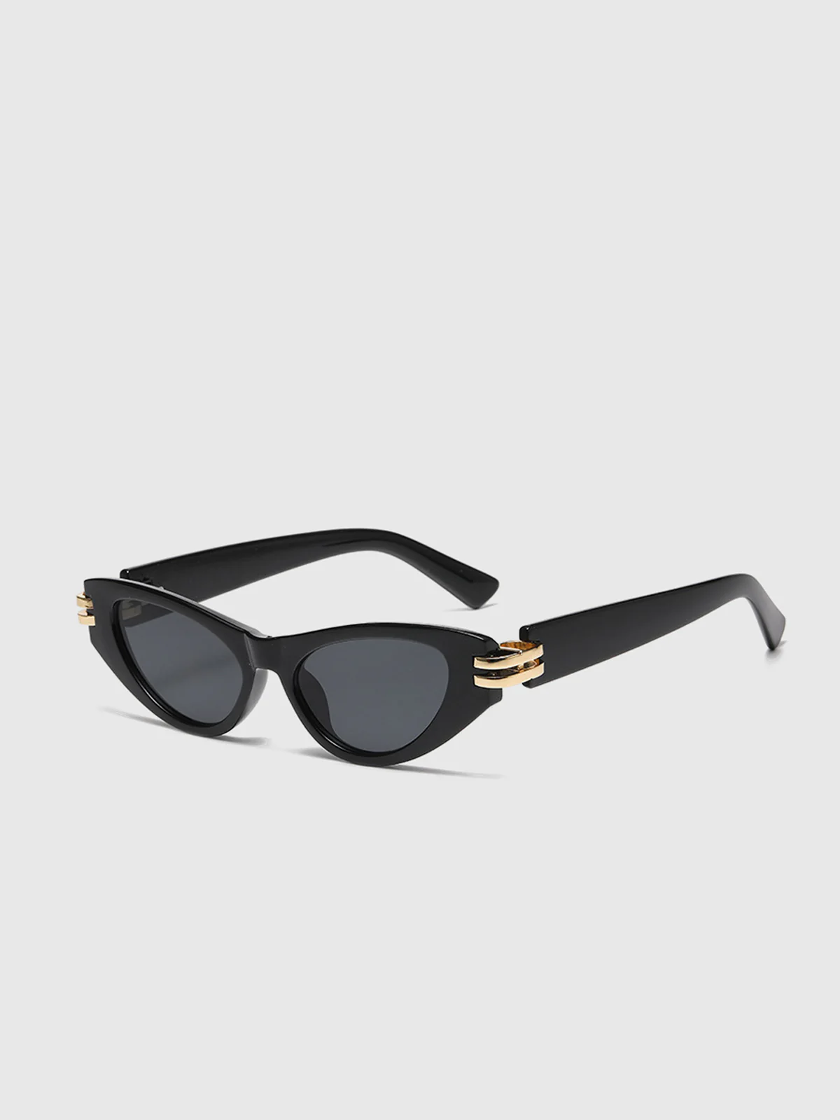 Cat Eye Black Frame Sunglasses - Takermore