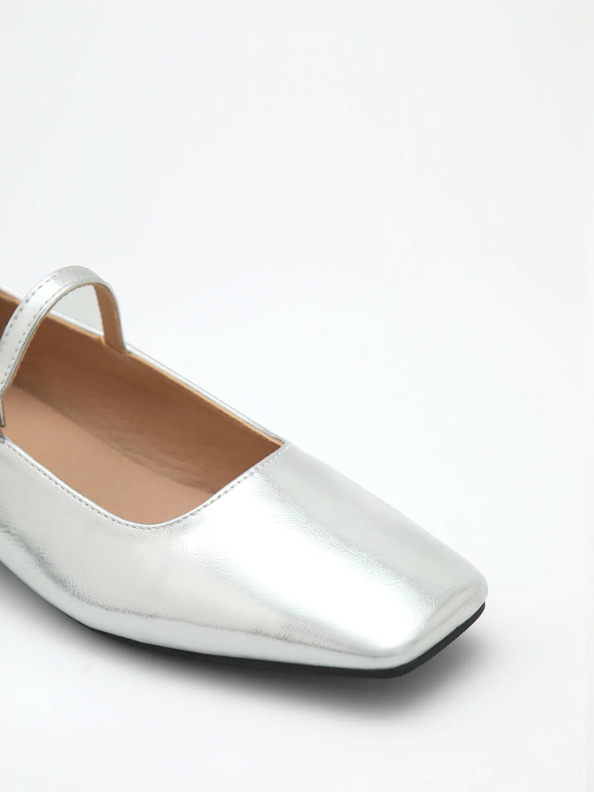 Square Toe Block Heel Mary Jane Shoes - Takermore