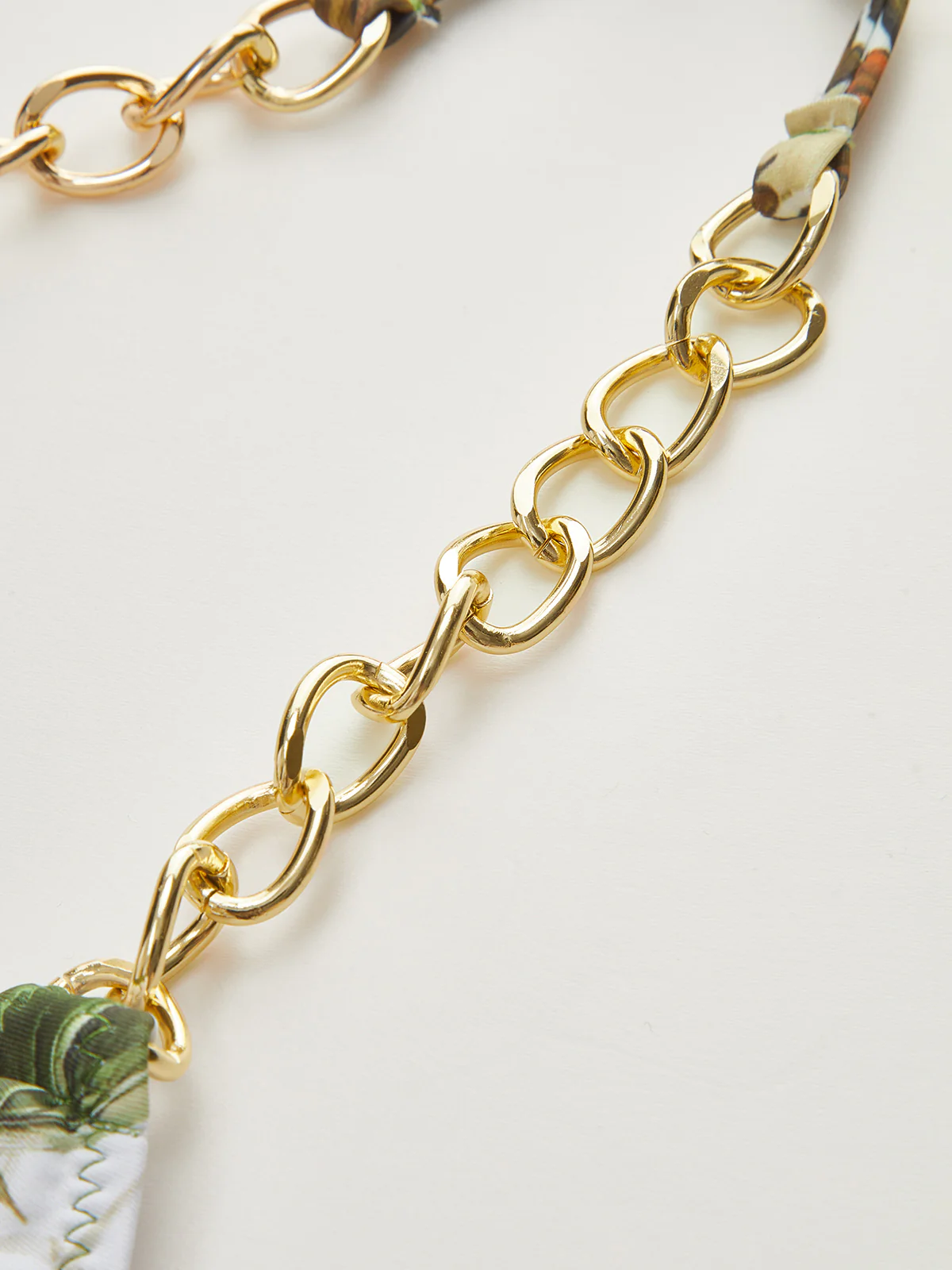 Print Chain Tie-Side Bikini Bottom - Takermore