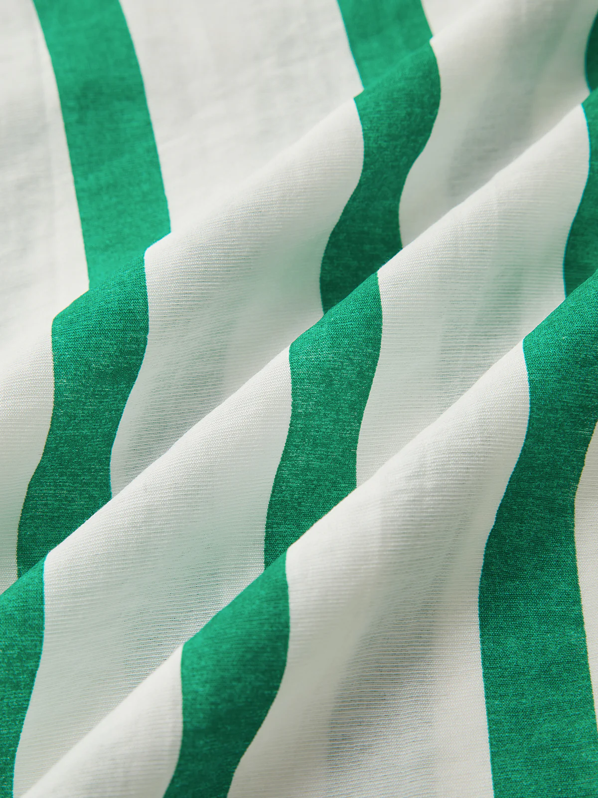 Oversized Cotton & Linen Stripe Shirt - Takermore