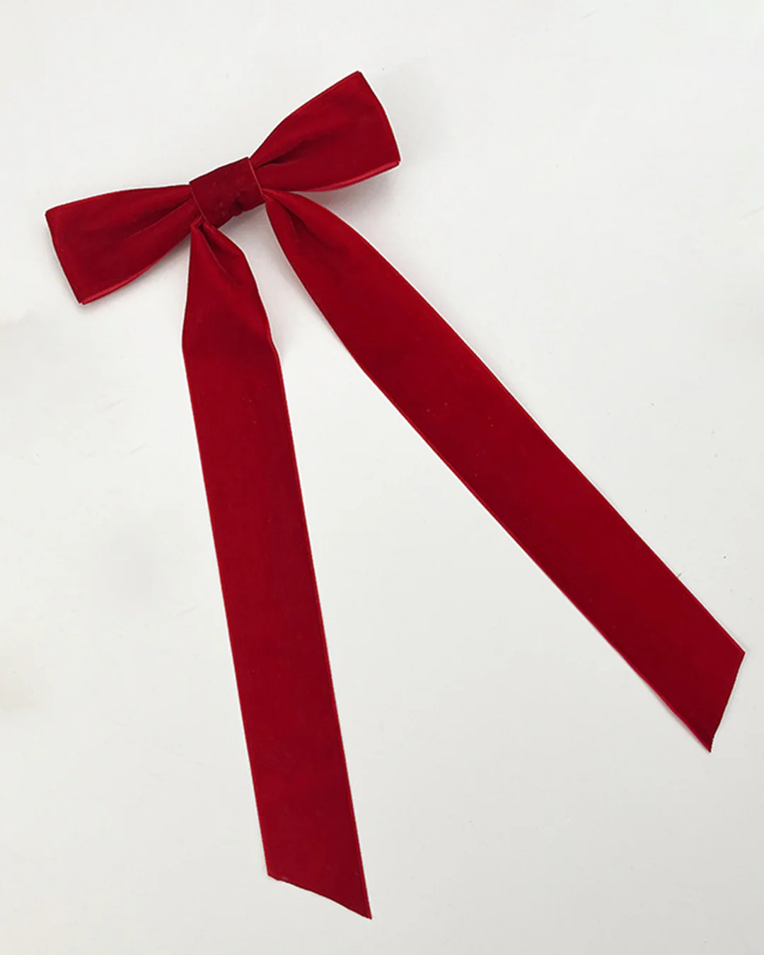 Velvet Bow Ribbon Hairpin - Takermore